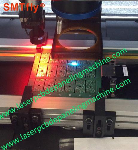 machine automatique de carte PCB Depaneling du laser 15W avec le laser de FPC coupant 300*300mm SMTfly-6