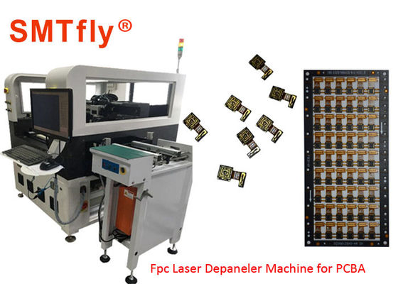 Chine Norme 460*460mm dans la ligne dimension compacte SMTfly-5L de machine de carte PCB Depaneling de laser fournisseur